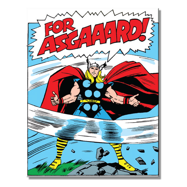 Desperate Enterprises " MARVEL Thor Asgaard " on Wayfair